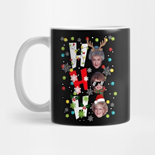 Funny Xmas Golden Girls Ho Ho Ho Christmas Mug